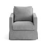 Voir la diapositive 3 : LISA DESIGN Serena - housse en velours texturé pour fauteuil