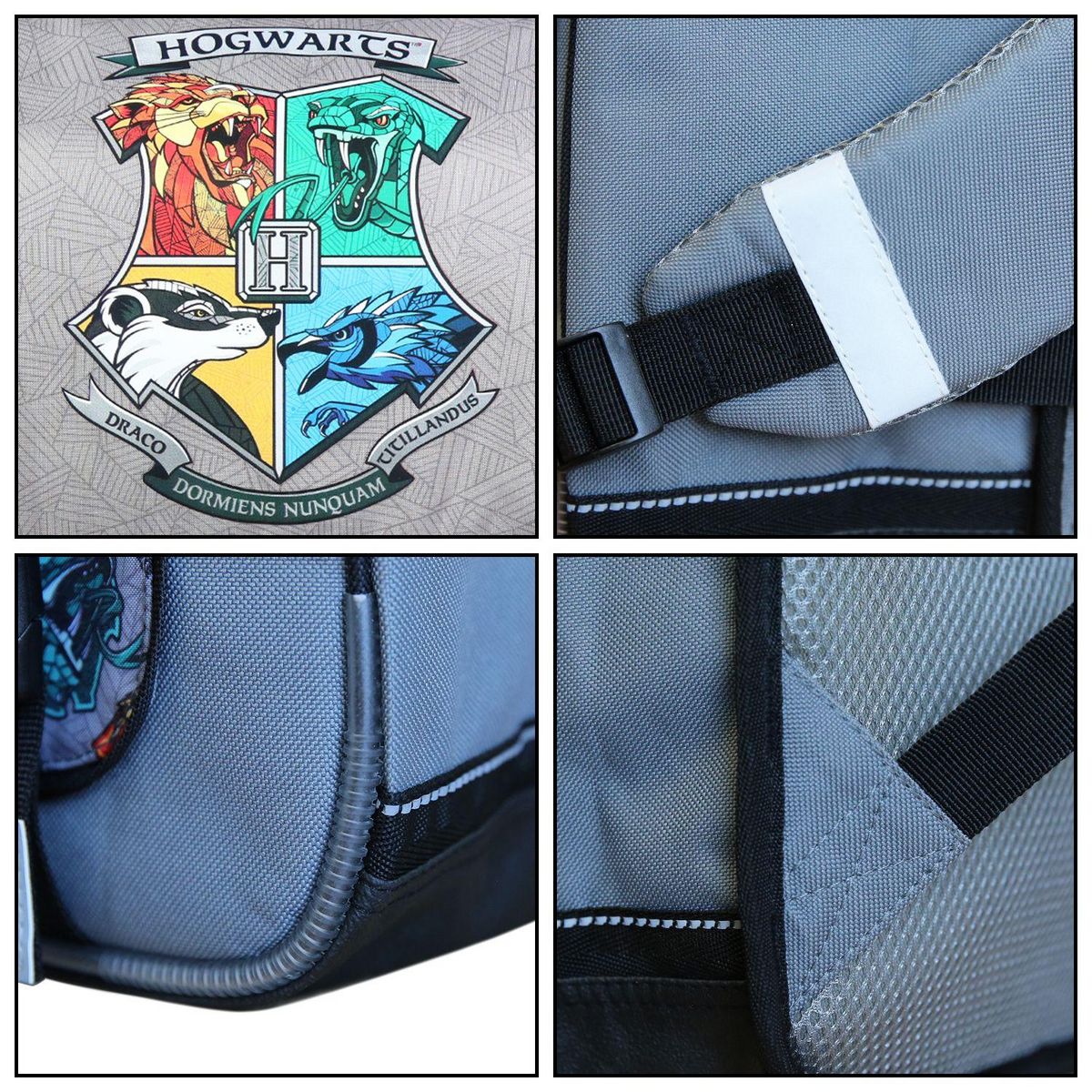 Bagtrotter BAGTROTTER Cartable 38 cm Harry Potter Gris