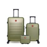 SWISS KOPPER SWISS KOPPER - LOT DE 3 - Valises grand format, cabine et vanity WIL. Coloris disponibles : Rose, Bleu, Beige, Noir, Rouge