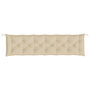 Voir la diapositive 5 : VIDAXL Coussins de banc jardin lot de 2 beige 200x50x7 cm tissu Oxford