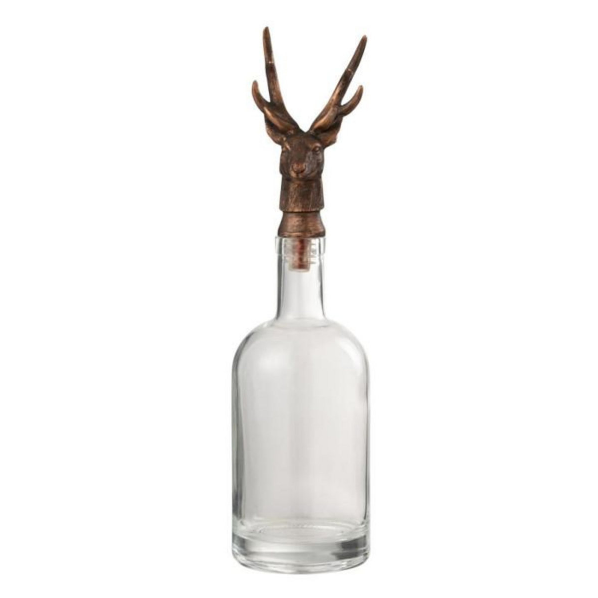 Paris Prix Bouteille en Verre  Cerf  35cm Transparent