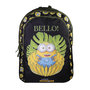 Voir la diapositive 1 : Bagtrotter Bagtrotter - Les Minions - Sac à Dos Scolaire - Noir -  2 Compartiments Zippés - 1 Poche Zippée - 32x16x46cm - Bretelles Matelassées - Dos Matelassé - Matière Polyester - Sac à Dos Scolaire Primaire