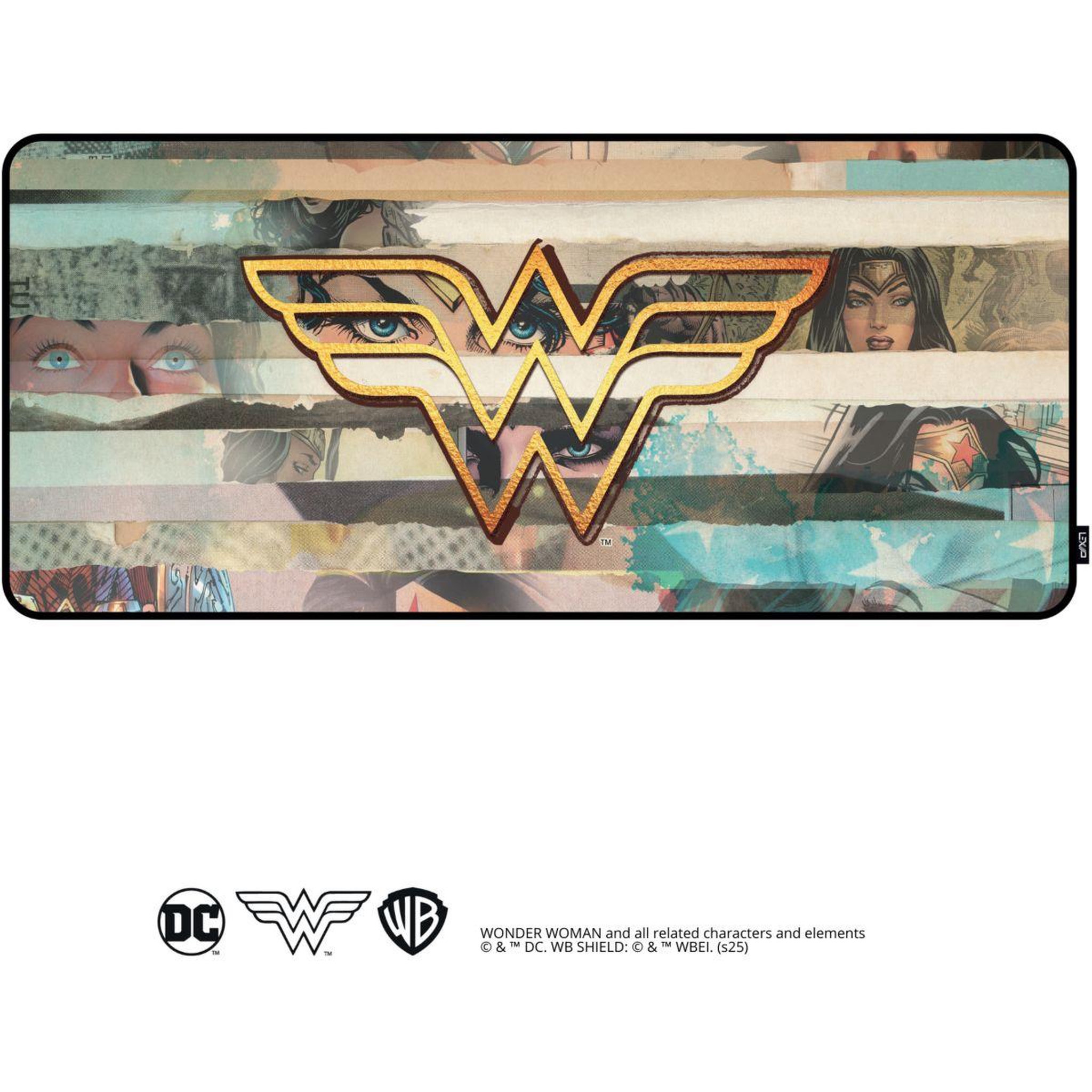 LEXIP Tapis de souris x warner - wonder woman - strips tapis x