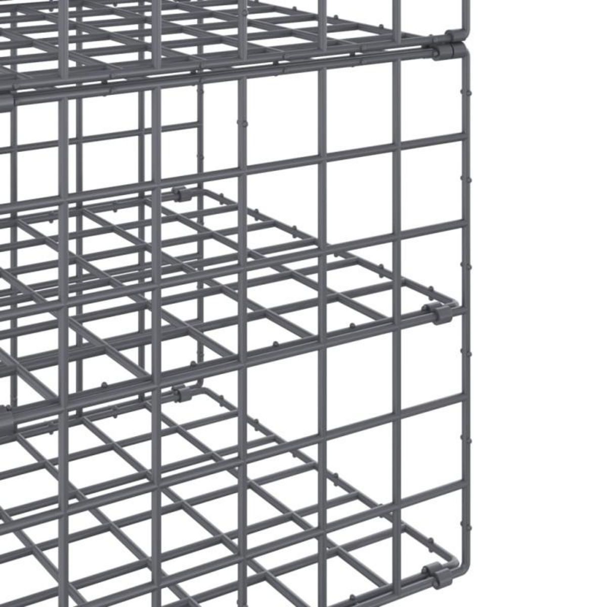 VIDAXL Organisateur de placard suspendu avec 7 étagères