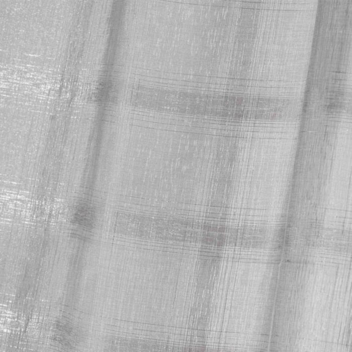 Paris Prix Paire de Voilages Passe-Tringle  Candide  70x240cm Gris