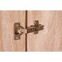 Voir la diapositive 9 : Armoire de rangement multifonctions 2 portes L70cm VISCONTI