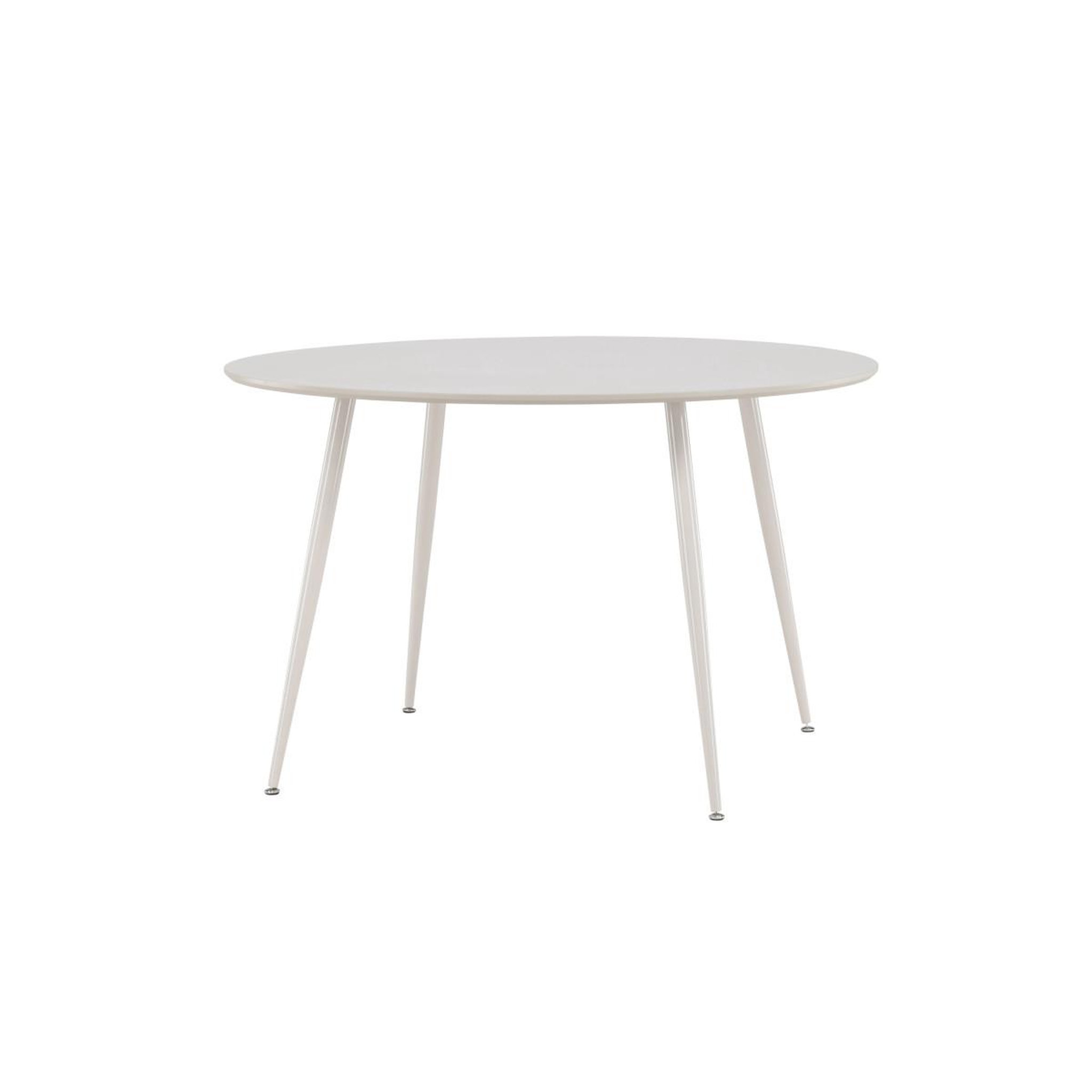 Voir la diapositive 3 : Paris Prix Table à manger ronde  plaza  120cm beige