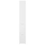 Voir la diapositive 4 : VIDAXL Armoire de salle de bain blanc 25x26,5x170 cm bois d'ingenierie