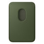 Voir la diapositive 2 : APPLE Porte-cartes MagSafe tissage fin Vert Mousse