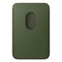 Voir la diapositive 2 : APPLE Porte-cartes MagSafe tissage fin Vert Mousse
