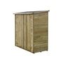 Voir la diapositive 1 : Habitat et Jardin Abri jardin bois adossable  Lipki   - 1.79 x 0.9 x 1.78/1.87 m  - 1.61 m² - 12 mm - Avec plancher