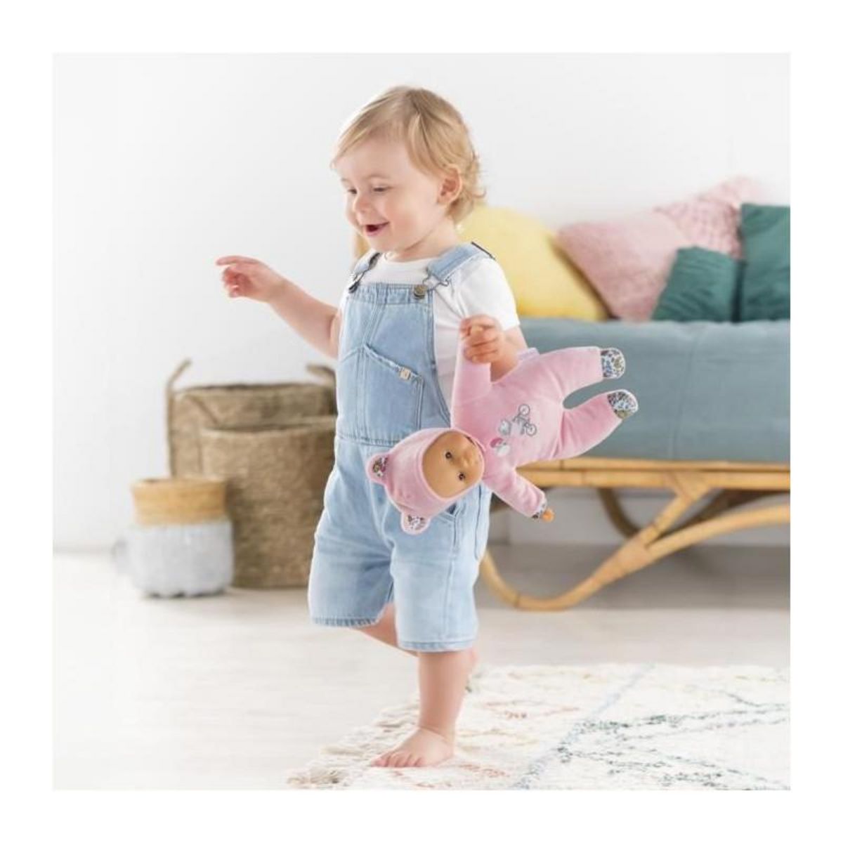 Corolle Poupon Pti'Cœur Ours Rose