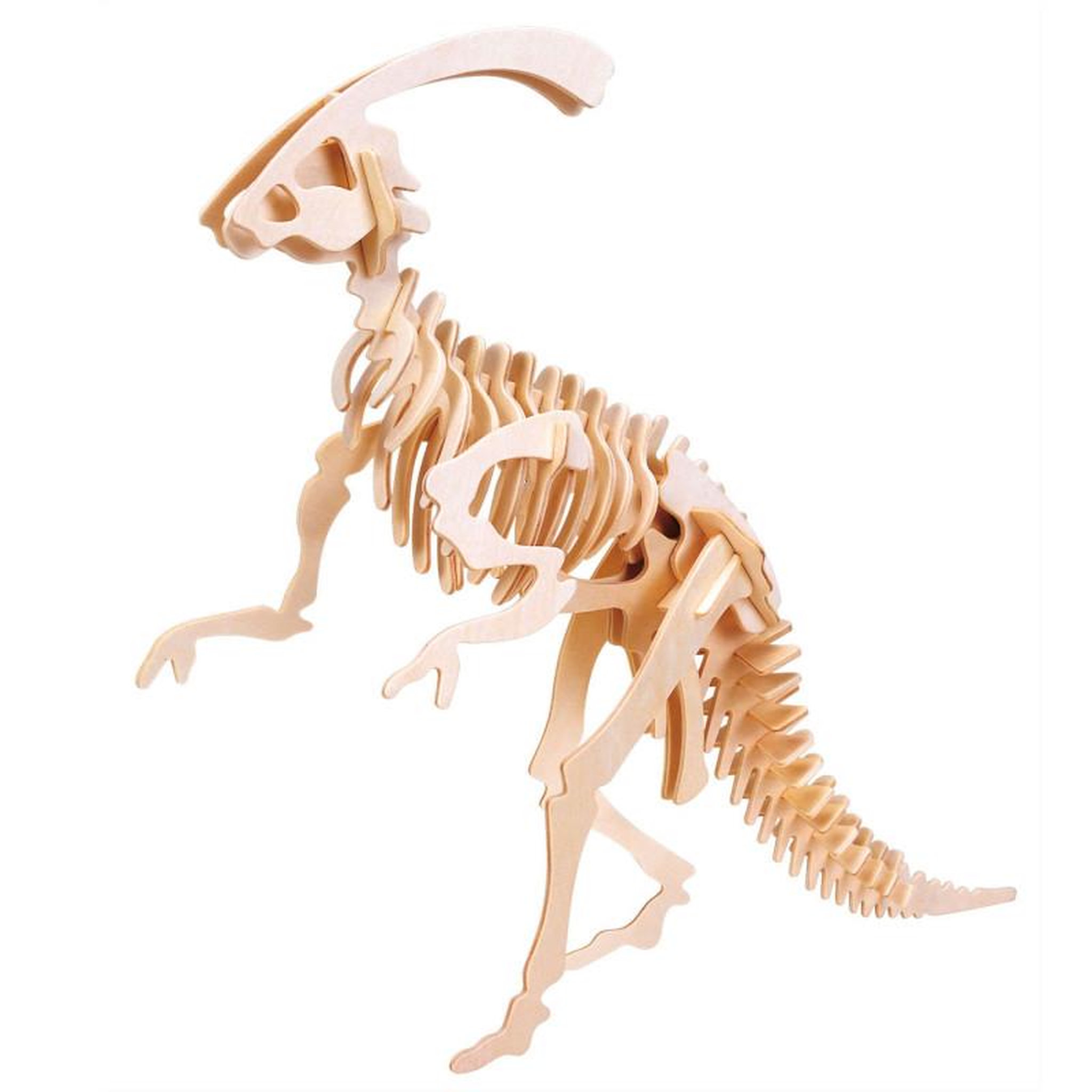 Voir la diapositive 1 : Eureka Toys Eureka - Gepetto's Jeux de construction en bois Kit 3D - Parasaurolophus 52473179