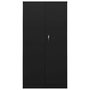 Voir la diapositive 2 : VIDAXL Armoire a casiers Noir 90x40x180 cm Acier