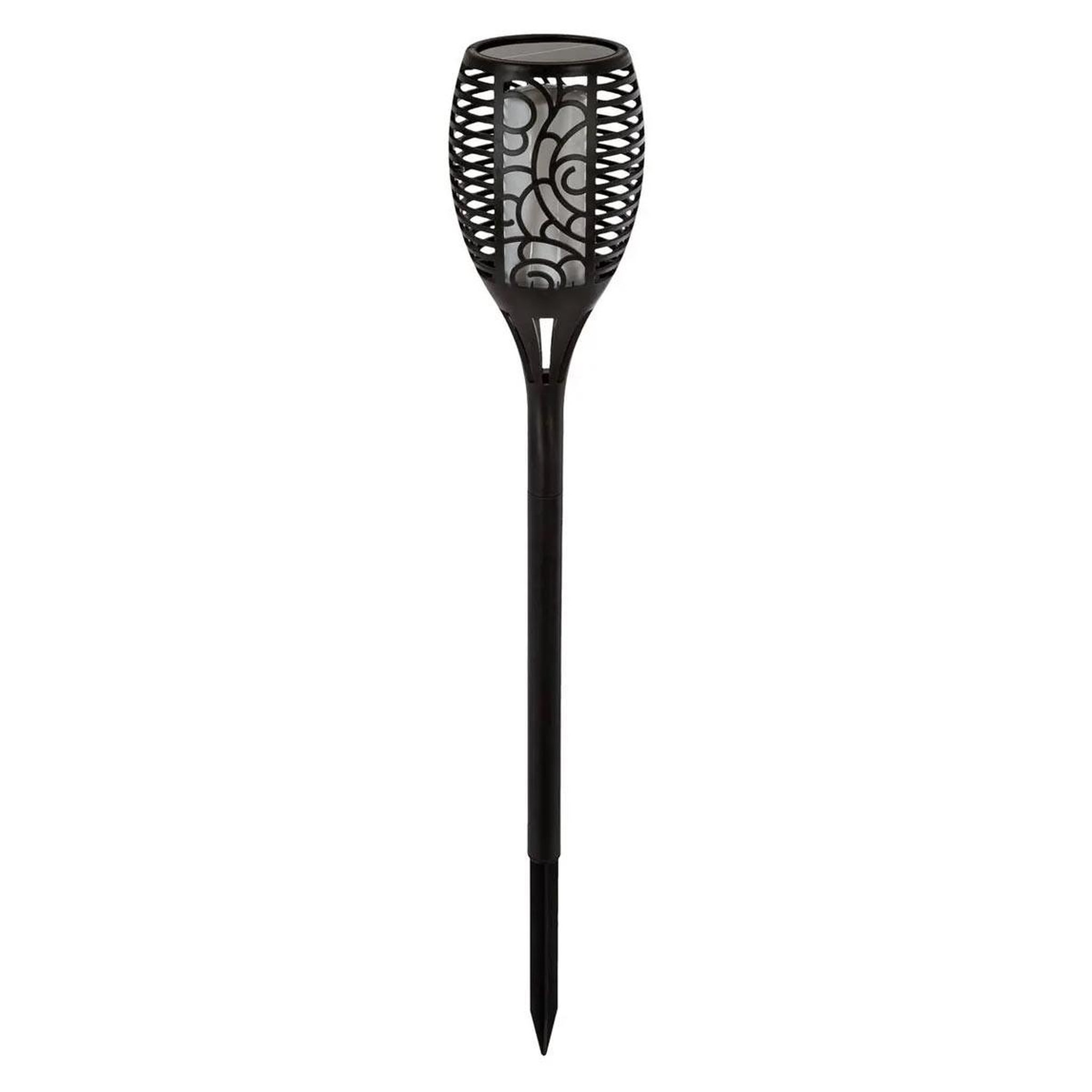 Voir la diapositive 2 : Paris Prix Torche solaire effet flamme  pénélope  62cm noir