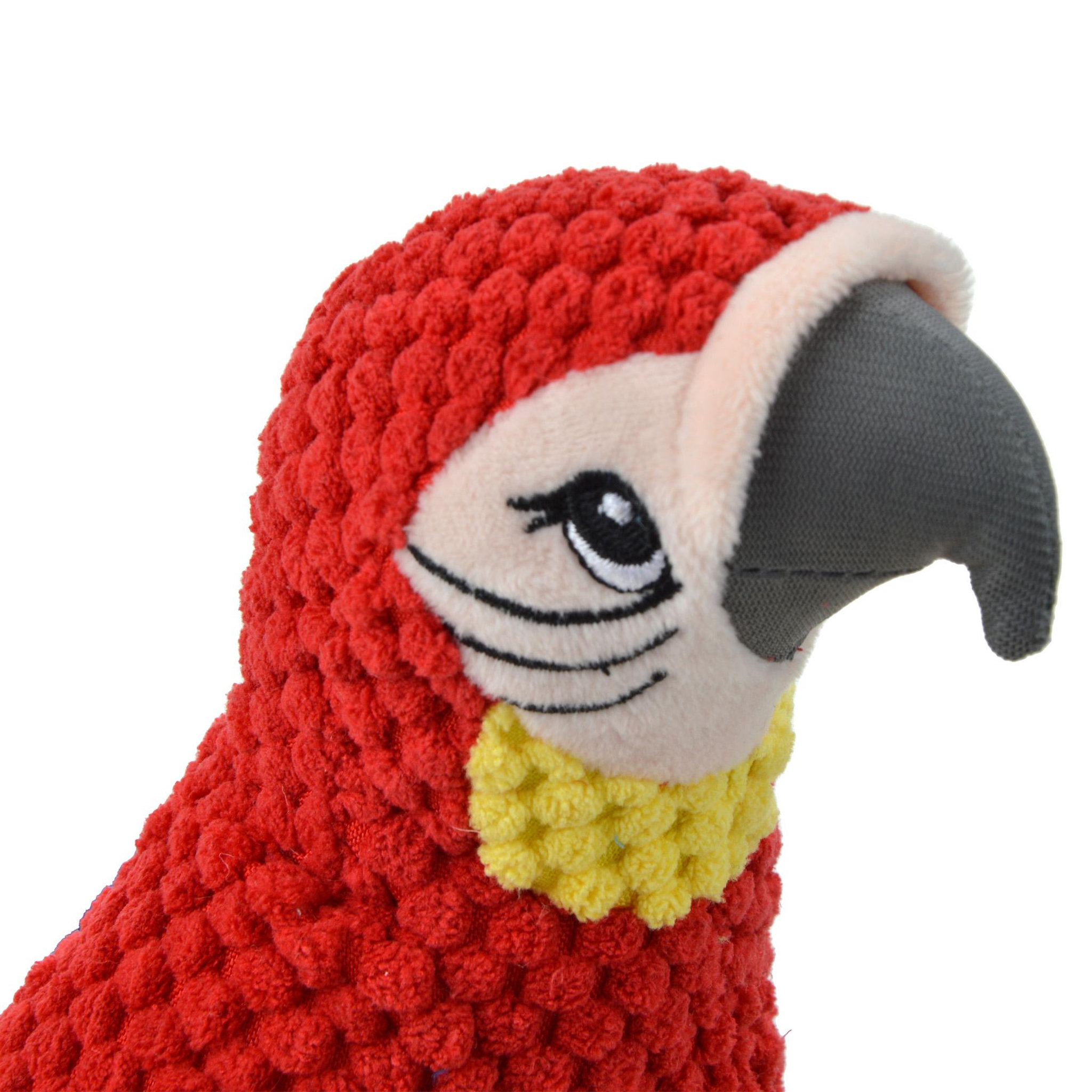 Voir la diapositive 2 : Eden Jeu peluche mateo le perroquet corde pour chien