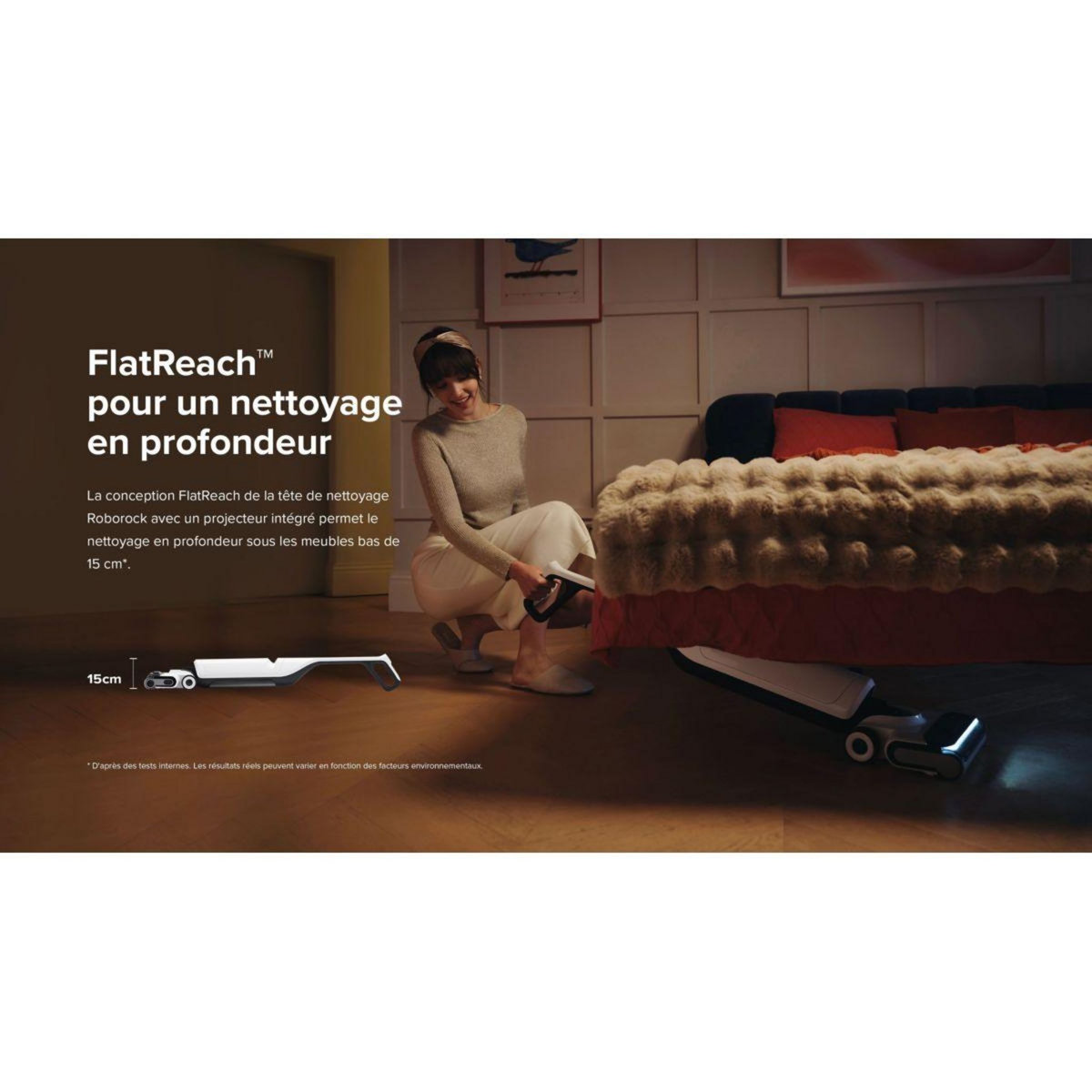 ROBOROCK Aspirateur laveur Flexi Pro