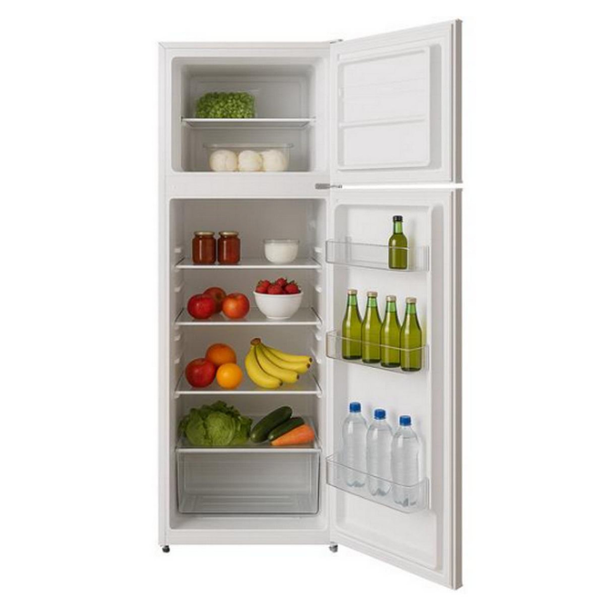 Glem Réfrigérateur combiné 145cm 212l blanc - grf170wh