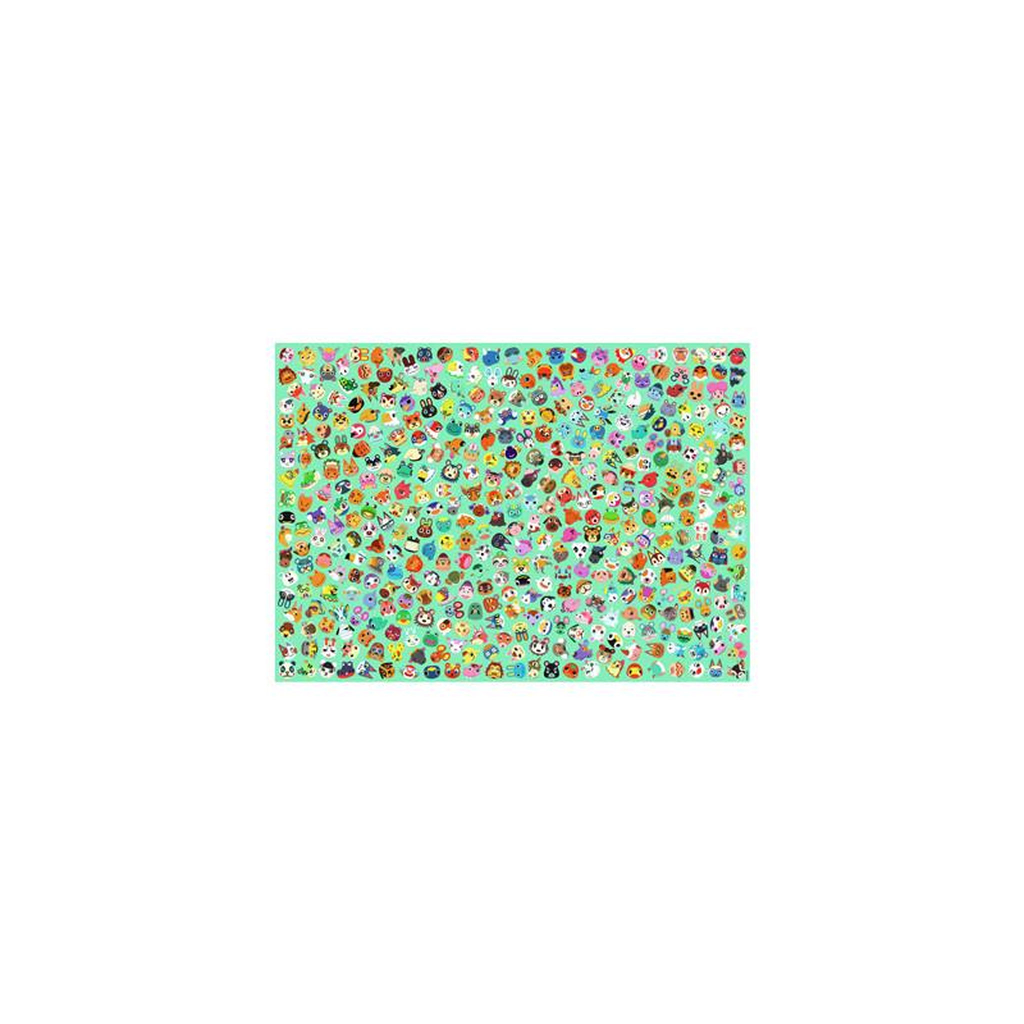 Voir la diapositive 2 : RAVENSBURGER Ravensburger - Jigsaw puzzle Animal Crossing, 1000 pcs. 120006299