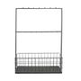 Voir la diapositive 2 : Paris Prix Mini Bar à Poser en Métal  Filaire  62cm Noir