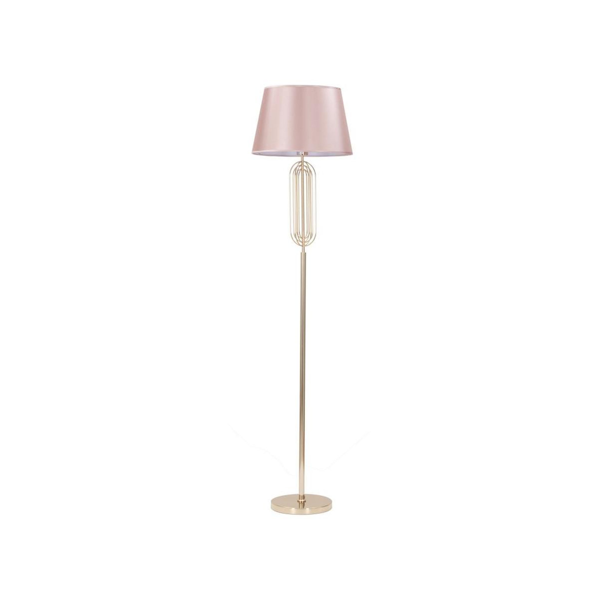 Paris Prix Lampadaire design en métal  krista  168cm rose & or