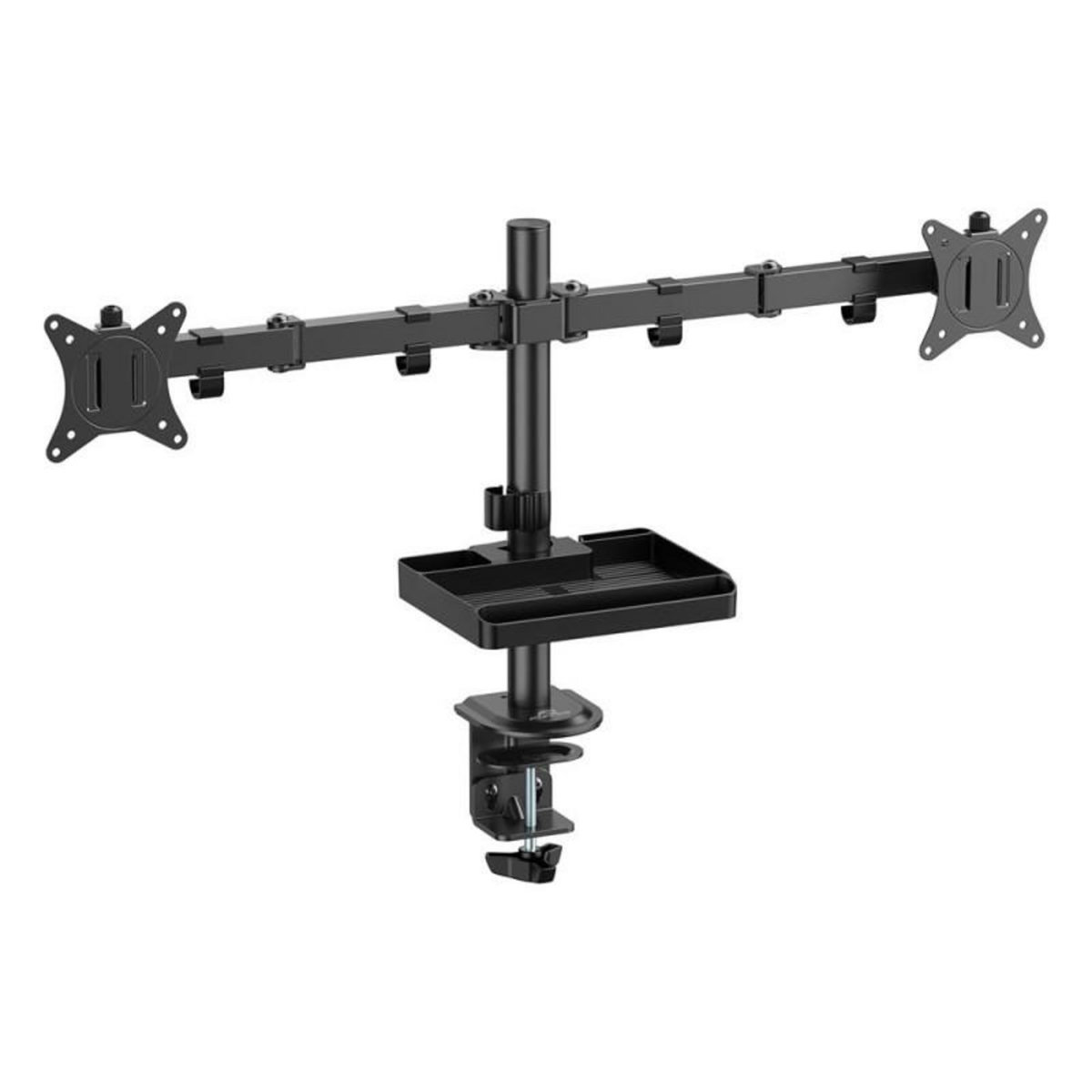 ADVANCE Support articulé Advance XtendMounts Dual Noir pour écrans plats ou incurvés de 17” à 32”