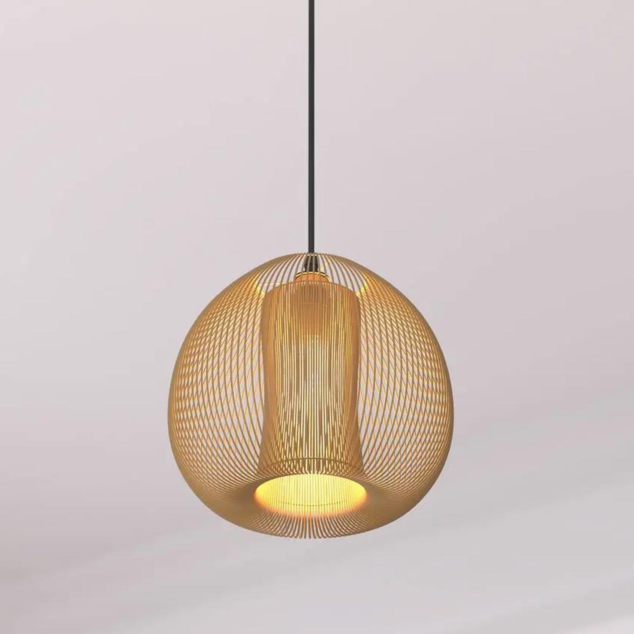 Voir la diapositive 3 : ATMOSPHERA Suspension Design en Métal  Noda  28cm Cuivre