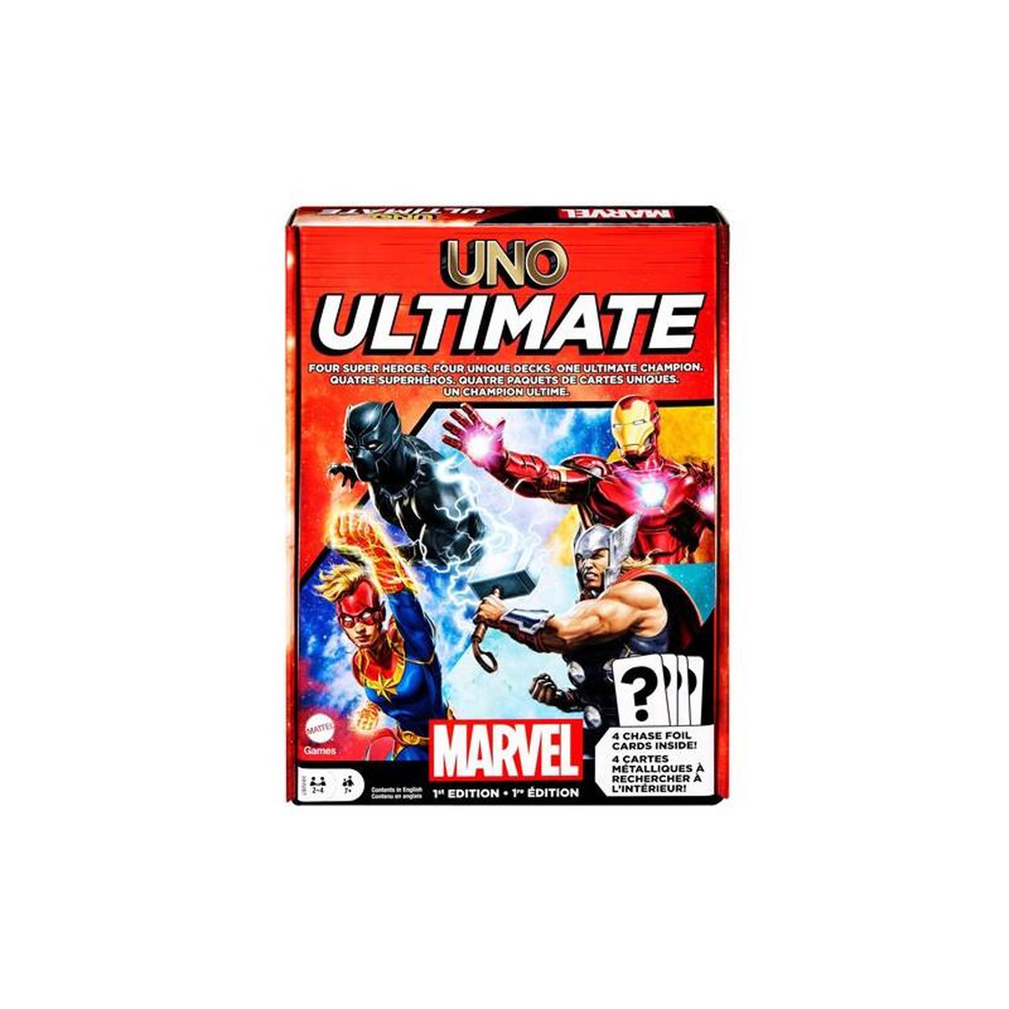 MATTEL Jeu classique Mattel Uno Ultimate Marvel