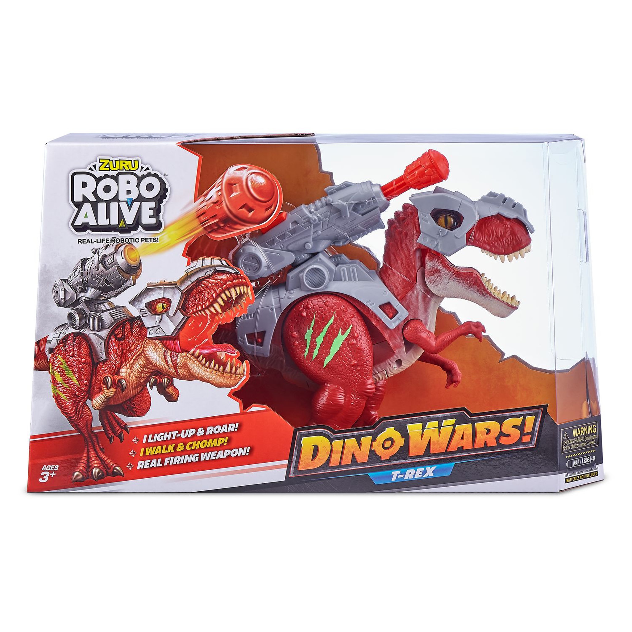 Voir la diapositive 1 : ZURU Dino War T-Rex