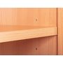 Voir la diapositive 7 : Armoire de rangement multifonctions 2 portes L70cm VISCONTI
