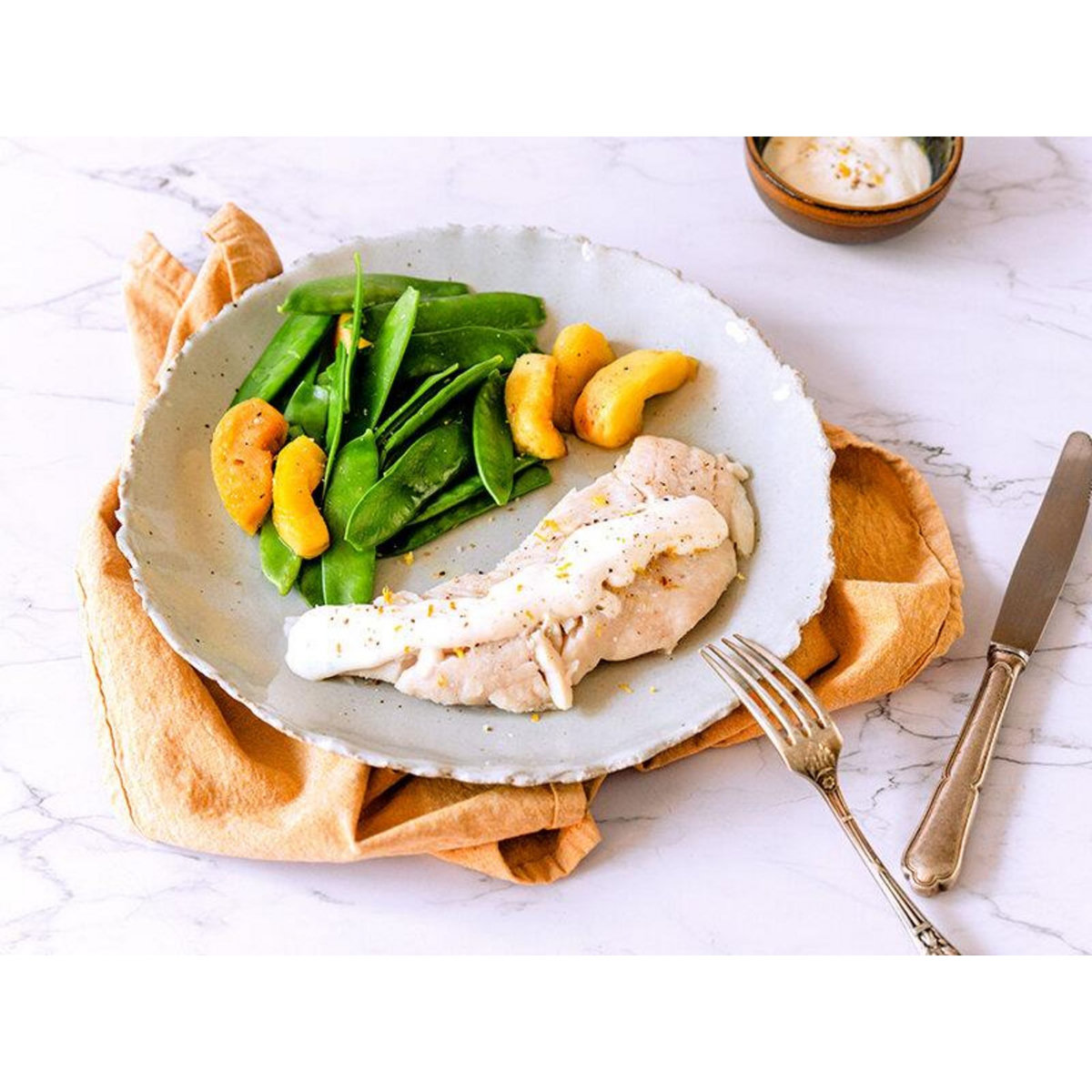 Smartbox Panier à cuisiner Recettes et Cabas pour 4 personnes avec 3 délicieuses recettes et une option gourmande au choix - Coffret Cadeau Gastronomie