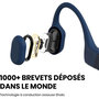 Voir la diapositive 3 : SHOKZ Casque OpenRun Bleu