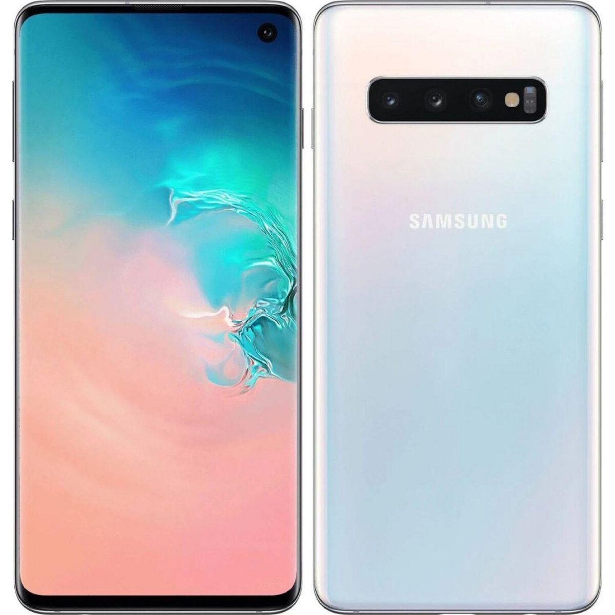 Samsung Galaxy S10 (Dual Sim) Reconditionné 128 Go - Grade A+ - Blanc