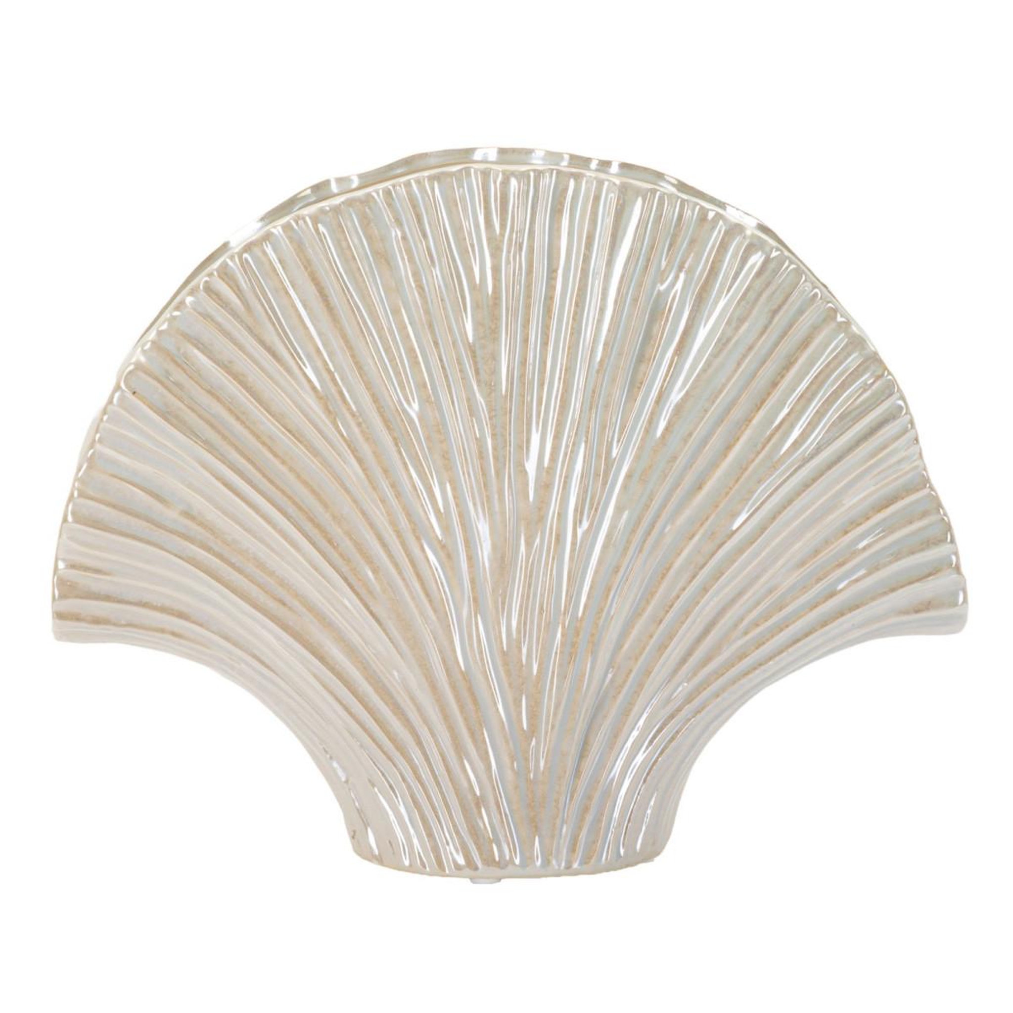 Paris Prix Vase en céramique  perly  35cm blanc