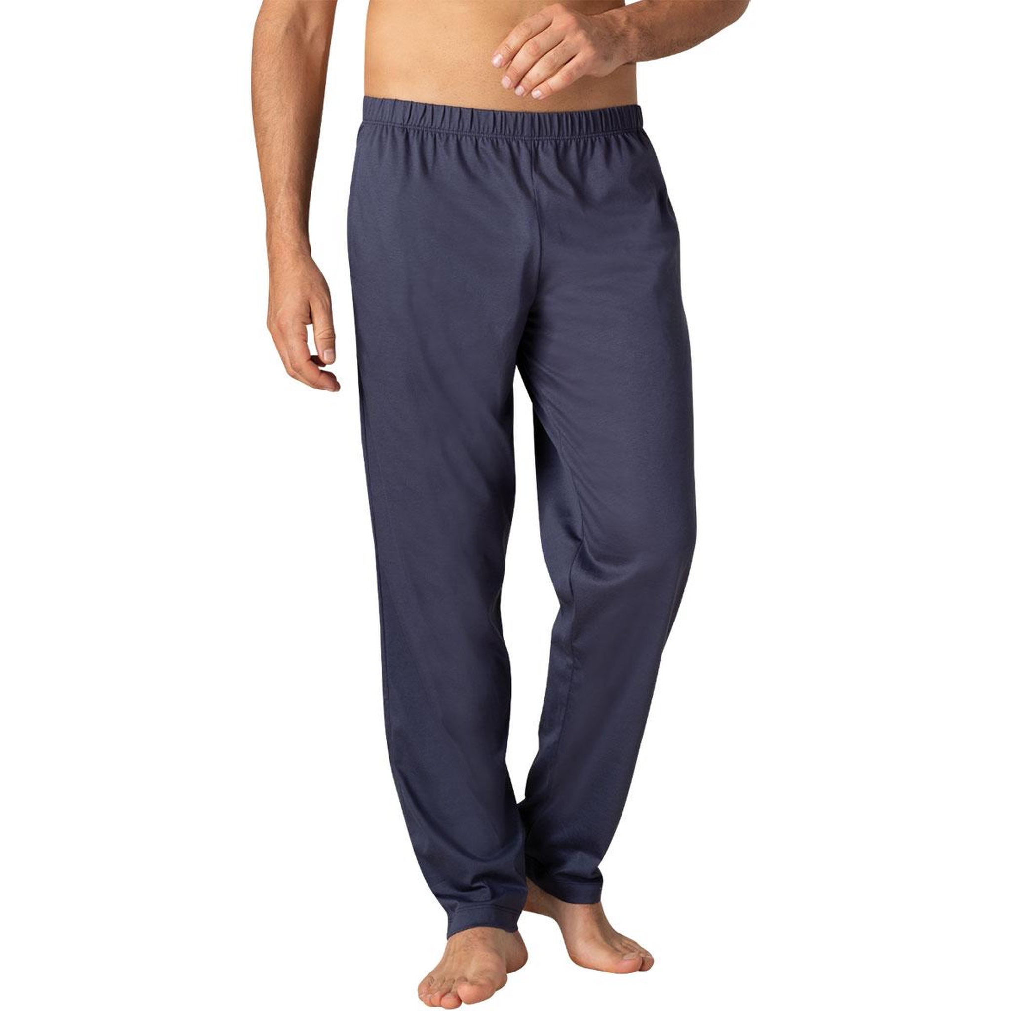 Voir la diapositive 2 : Eminence Pyjama long col V homme Mercerisé