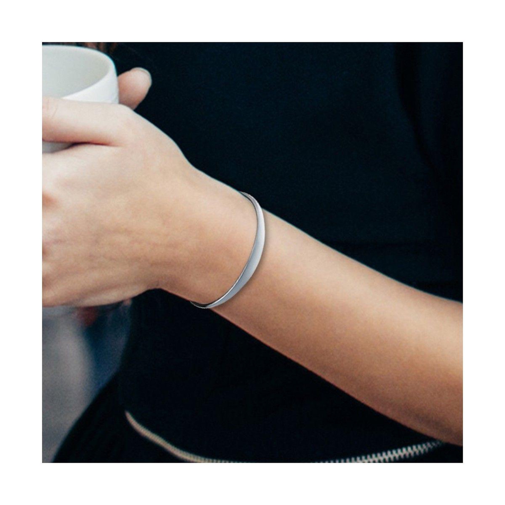 Voir la diapositive 2 : SC BOHEME Bracelet blanc par SC Bohème