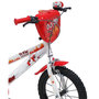 Voir la diapositive 4 : Vélo enfant - Modème 14'' Teen Monster pour enfant de 95/110 cm avec stabilisateurs - Plaque décorative avant - Porte bidon - 2 freins