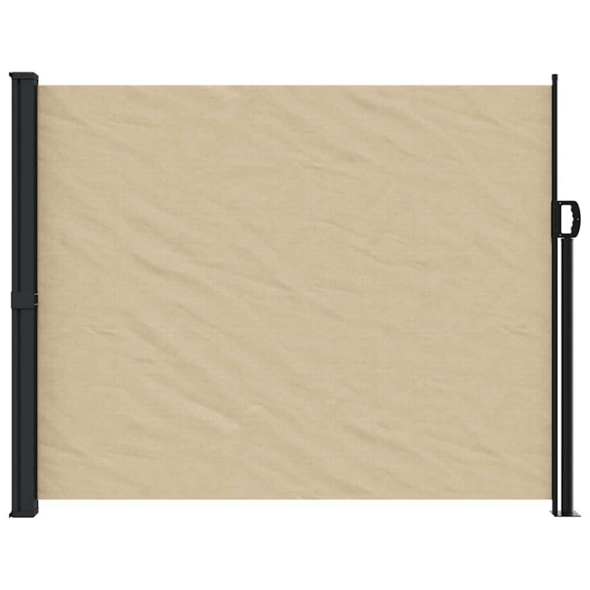 VIDAXL Auvent lateral retractable beige 160x600 cm