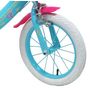 Voir la diapositive 4 : Vélo enfant - Modèle 14'' Princesse des sables pour enfant de 95/110 cm avec stabilisateurs - Panier avant - Porte poupée arrière - 2 freins