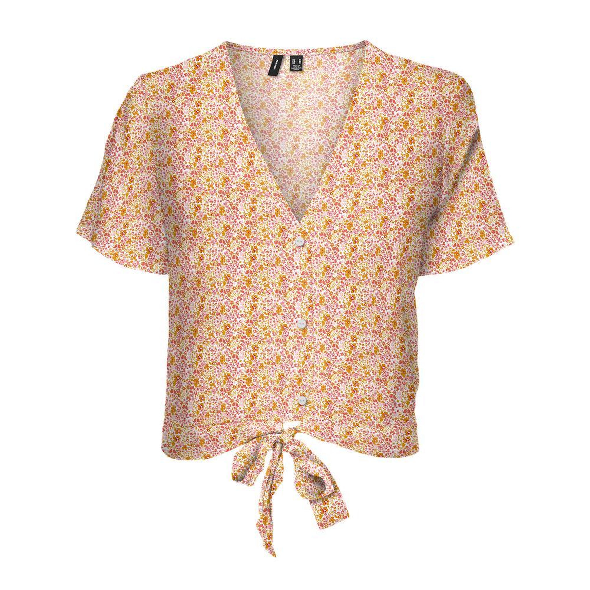 Vero Moda Top Imprimé /Jaune Femme Vero Moda Measy. Coloris disponibles : Rose