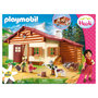 Voir la diapositive 3 : PLAYMOBIL 70253 - Heidi - Heidi avec grand-père et chalet