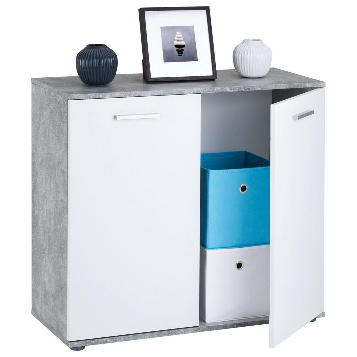 IDIMEX Buffet CHICAGO avec 2 portes, en mélaminé