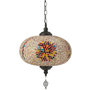 Voir la diapositive 2 : Paris Prix Lampe Suspension Mosaïque  Neal  30cm Multicolore