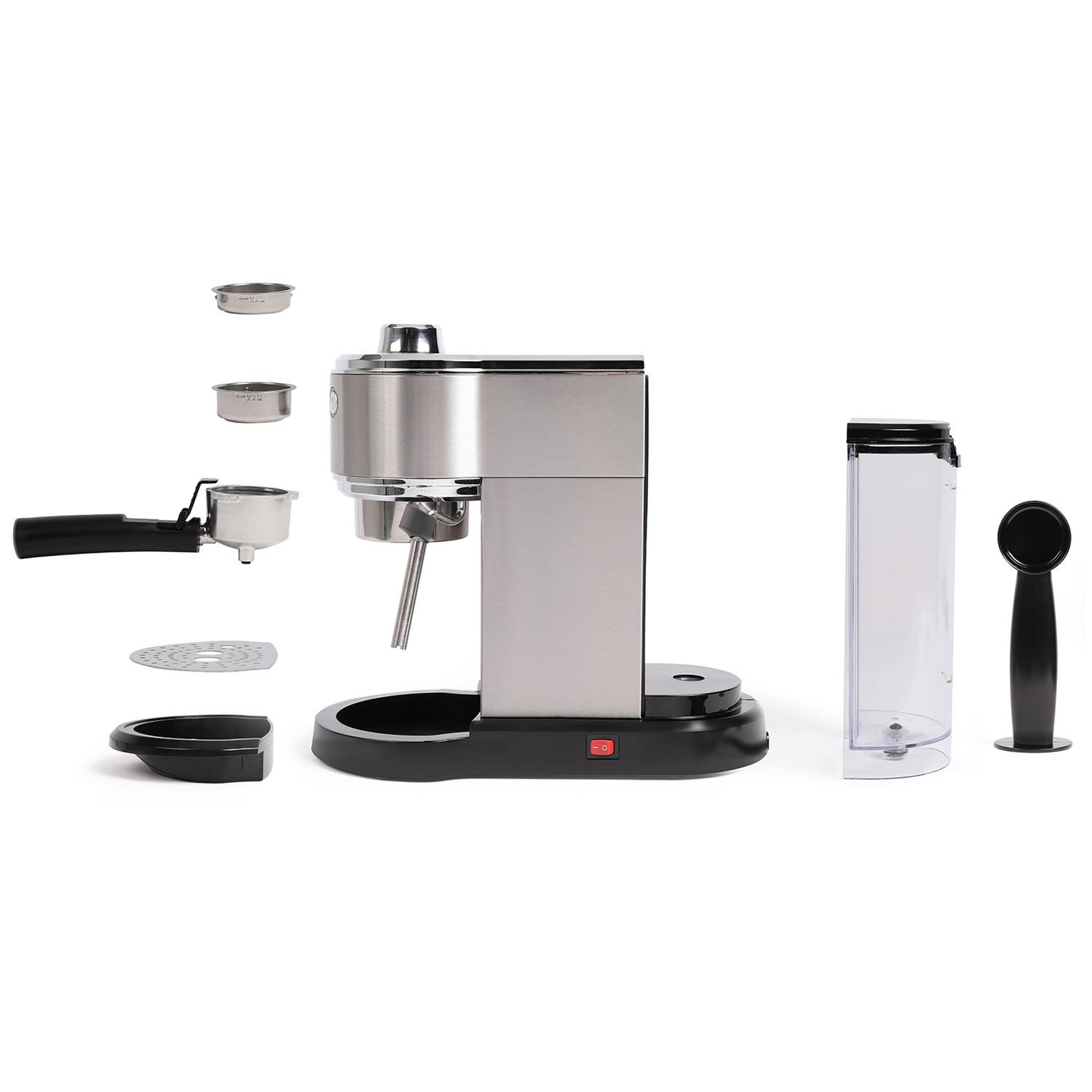 Voir la diapositive 4 : LIVOO Machine à expresso 15 bars gris - dod186