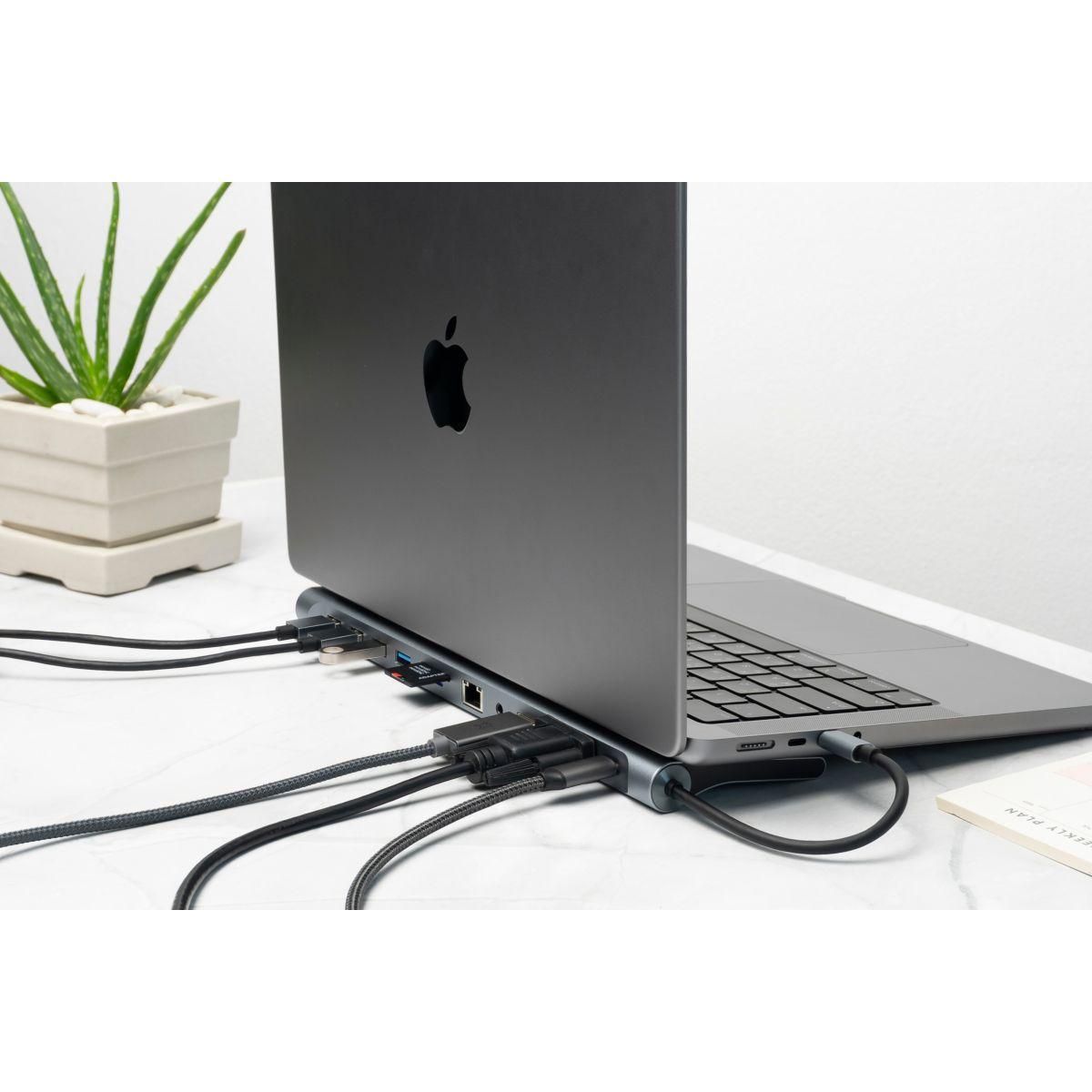 XTREMEMAC Station d'accueil USB-C 11 en 1
