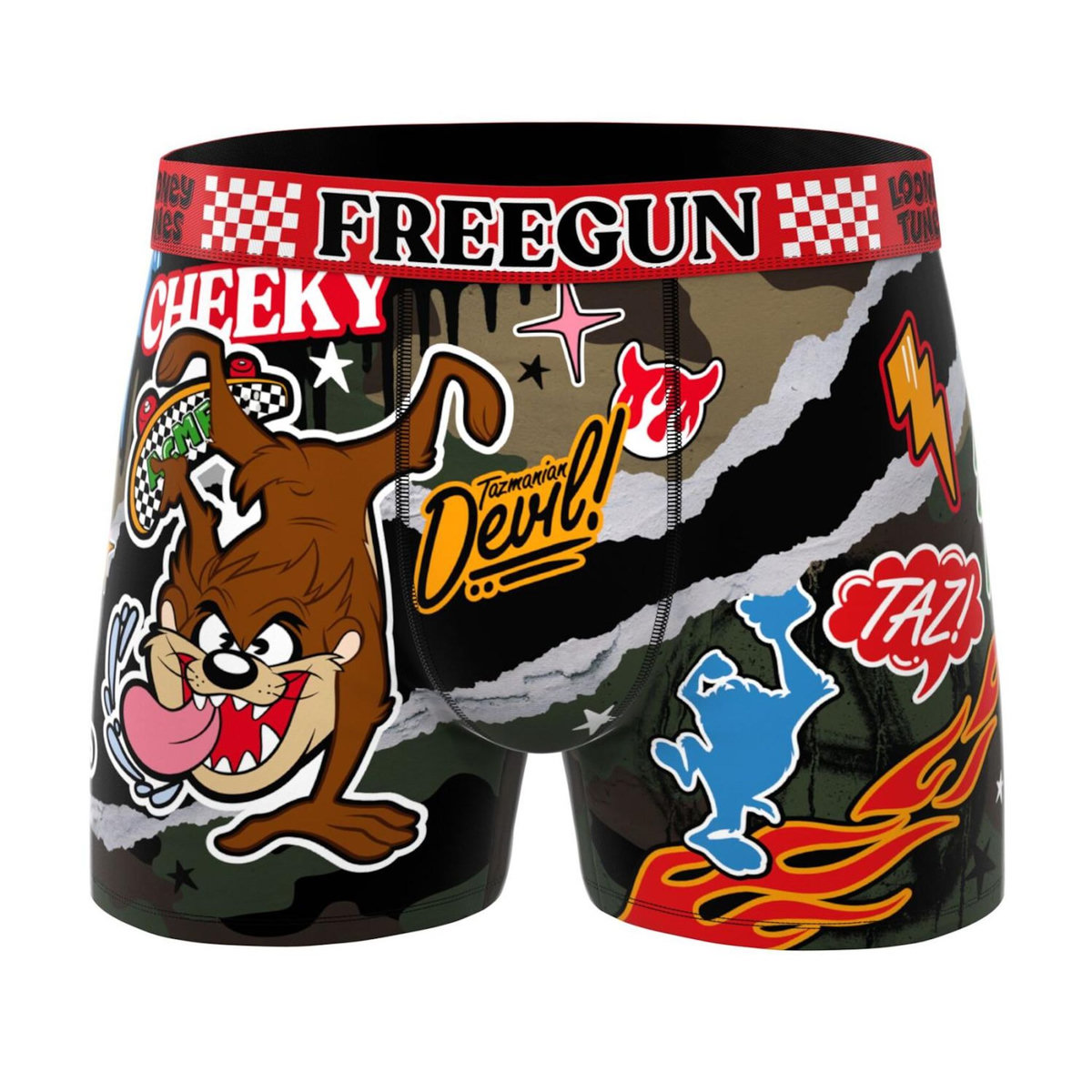 FREEGUN Lot de 4 boxers enfant Looney Tunes
