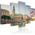 Paris Prix Tableau Imprimé  Spring in Hamburg. Coloris disponibles : Multicolore