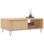 Voir la diapositive 3 : VIDAXL Table basse chene sonoma 90x60x35 cm bois d'ingenierie