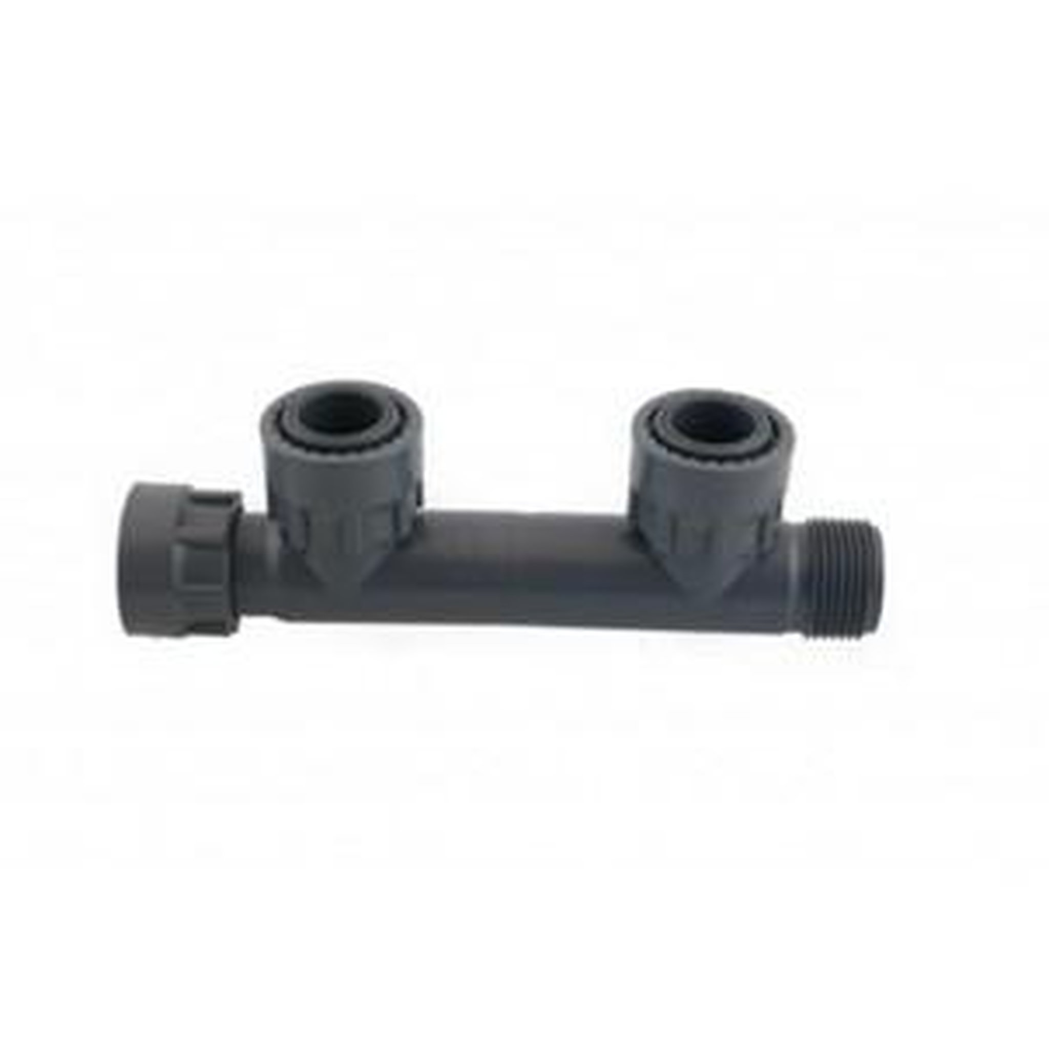 CENTRALE BRICO Collecteur 2 sorties PVC - 1  Mâle x 1  Femelle x 1  Femelle