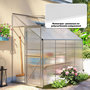 Voir la diapositive 2 : OUTSUNNY Lot de 10 panneaux polycarbonate alvéolaire 4 mm transparent dim. 120L x 60l cm